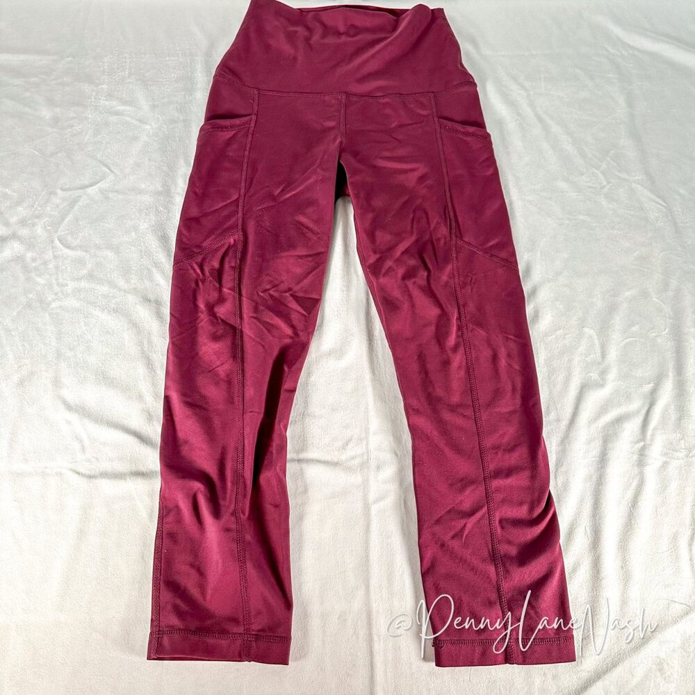 Yogalicious Lux Pocket High Waisted 7/8 Legging - Picture 2 of 7